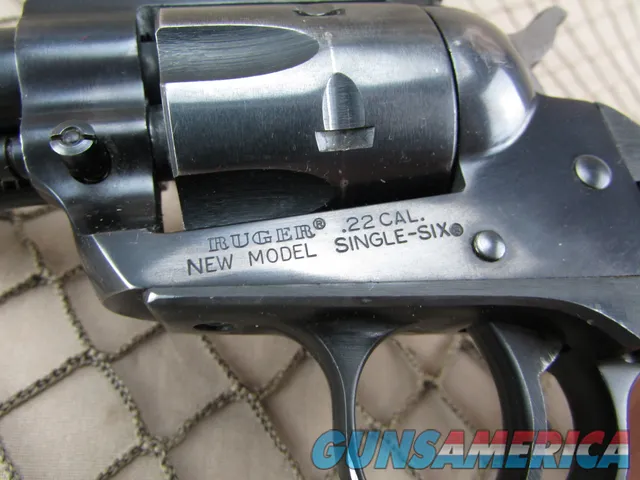 Ruger New Model Single Six Pre-Warning 22 cal 1978 #65-58529