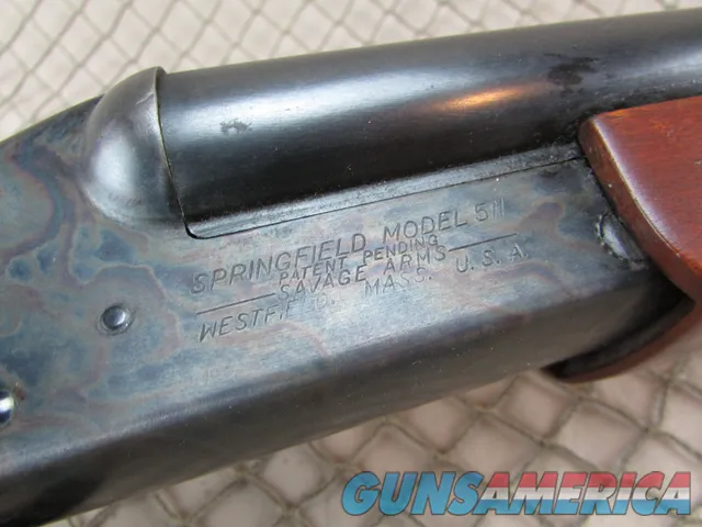 ON HOLD Springfield Model 511 12GA Side-by-Side Shotgun