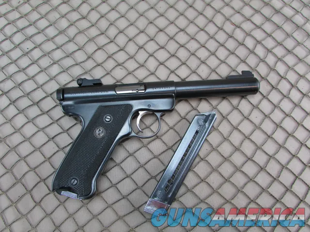 Ruger Mark 1 Model 512 Target Pistol 22 ...