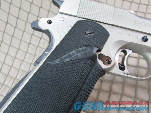Colt Mk IV Series 70 Government Model 1911 Stainless-steel Pistol 45 ACP #81717B70