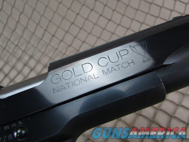 Colt MK IV Series 70 Gold Cup National Match 45 ACP 1975 #70N24779