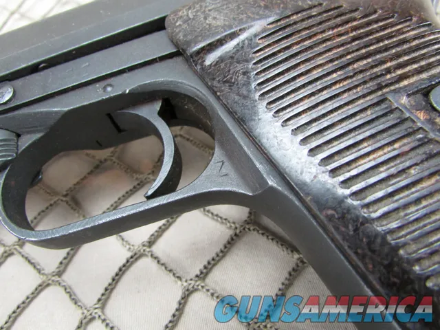 Czech CZ52 VZ52 Pistol 7.62×25 Tokarev matching numbers #Z08211