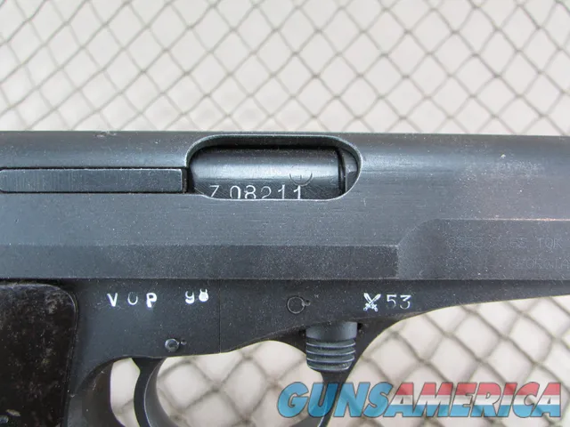Czech CZ52 VZ52 Pistol 7.62×25 Tokarev matching numbers #Z08211