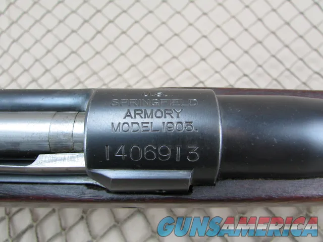 US Springfield Armory Model 1903 NRA Sporter Rifle #1406913