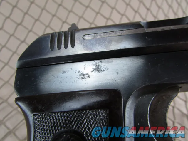 Czech VZ27 Nazi Marked Pistol 32 ACP #20920