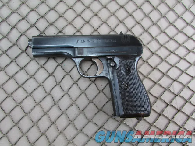 Czech VZ27 Nazi Marked Pistol 32 ACP #20920