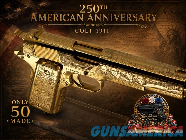 24K Gold 250th America Anniversay