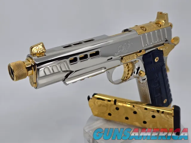 Custom 24K Gold & Polished Kimber Rapide...