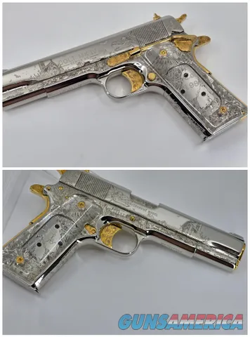 Haunted Colt– Custom Engraved Colt 1911