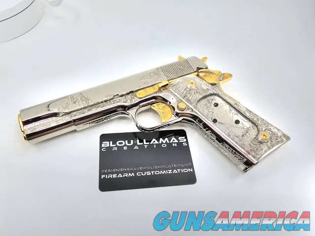 Haunted Colt– Custom Engraved Colt 1911