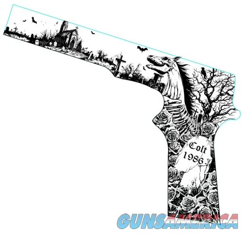 Haunted Colt– Custom Engraved Colt 1911