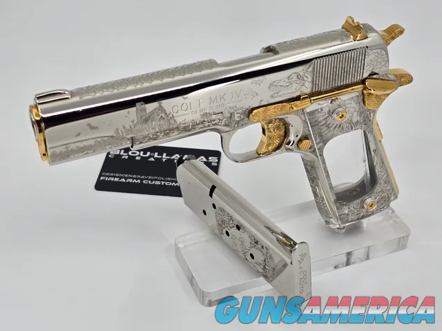 Haunted Colt– Custom Engraved Colt 1911