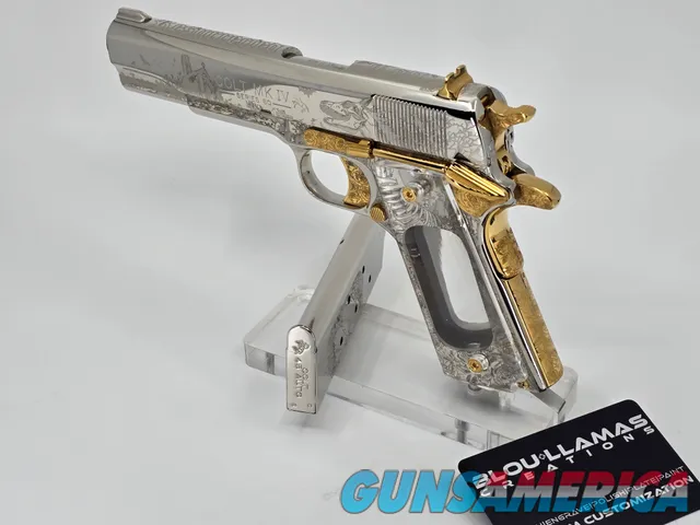 Haunted Colt– Custom Engraved Colt 1911