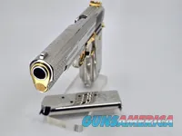 Custom Colt Trump USA 24K Gold Nickel Engraved Colt 1911