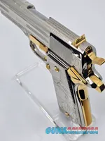 Custom Colt Trump USA 24K Gold Nickel Engraved Colt 1911