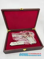 Custom Colt Trump USA 24K Gold Nickel Engraved Colt 1911