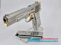 Custom Colt Trump USA 24K Gold Nickel Engraved Colt 1911