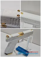 Roman Glock – 24K Gold & White Cerakote Masterpiece 