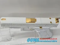 Roman Glock – 24K Gold & White Cerakote Masterpiece 