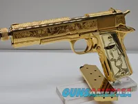  Custom 24K Gold Día de los Muertos 1911