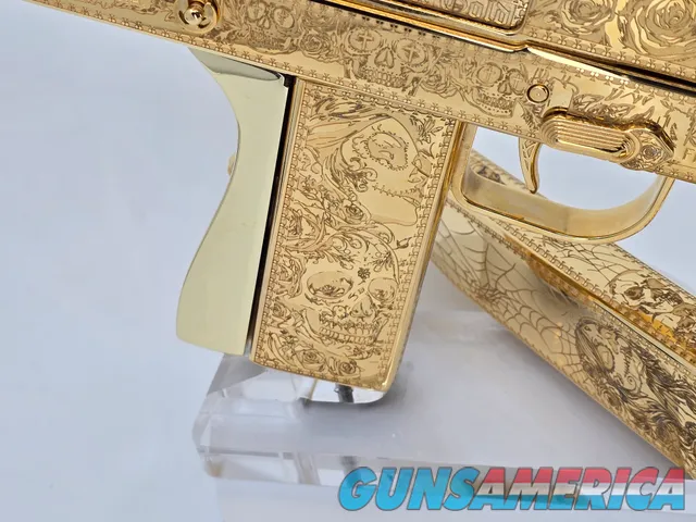 24K Engraved Cobray m11