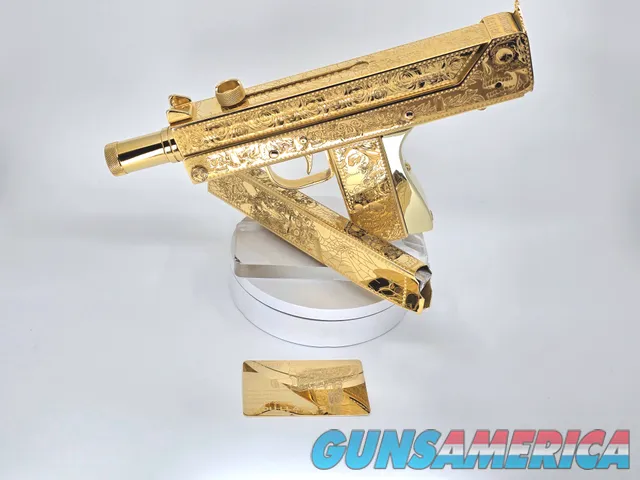 24K Engraved Cobray m11