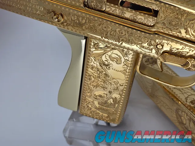 24K Engraved Cobray m11