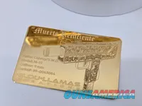24K Engraved Cobray m11