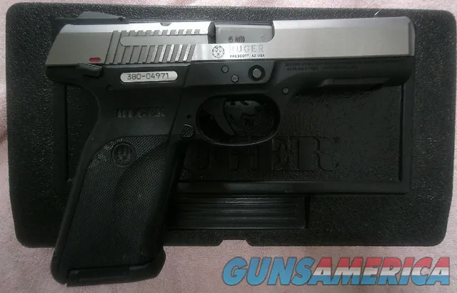 Ruger SR45 .45 ACP Pistol with Case and Magazine
