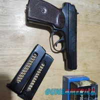 Bulgarian Makarov PM 9x18 Pistol with Two Magazines and 76 rounds of ammo