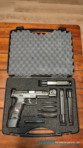 HK VP9 Match 9mm OR with comp, case, mag...