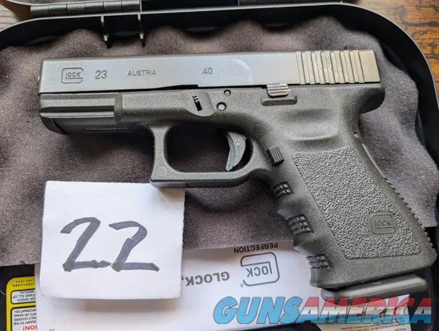 Glock 23 Gen3 .40 S&W SEMIAUTO PISTOL VE...