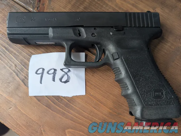 Glock 22 Gen3 .40 S&W SEMIAUTO PISTOL VE...