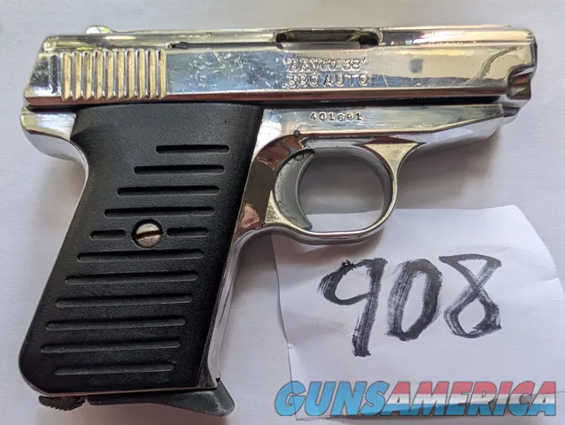 Bryco 38 .380 ACP Nickel Compact Pistol