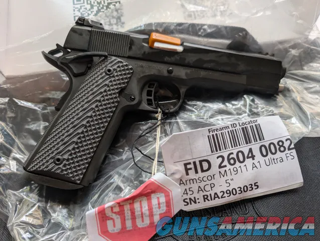 Armscor/RIA M1911 A1 Ultra FS TAC II .45...