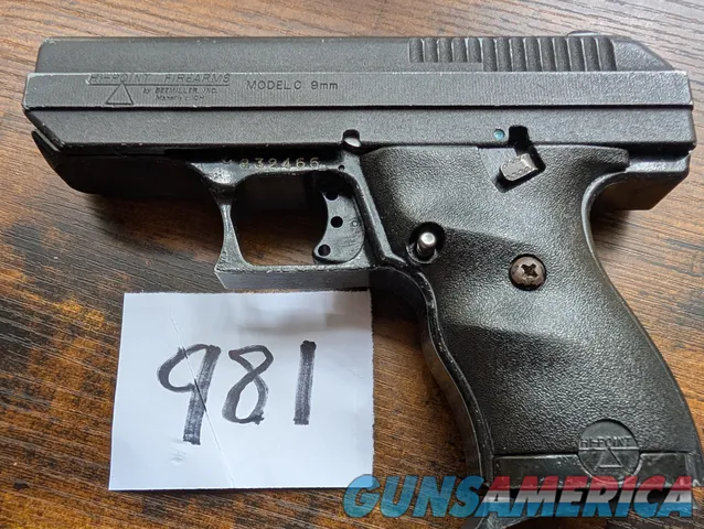 Hi-Point Model C 9mm Semi-Auto Pistol