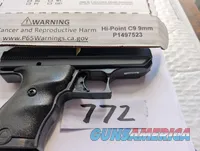 Hi-Point C9 9mm Semi-Auto Pistol with Box
