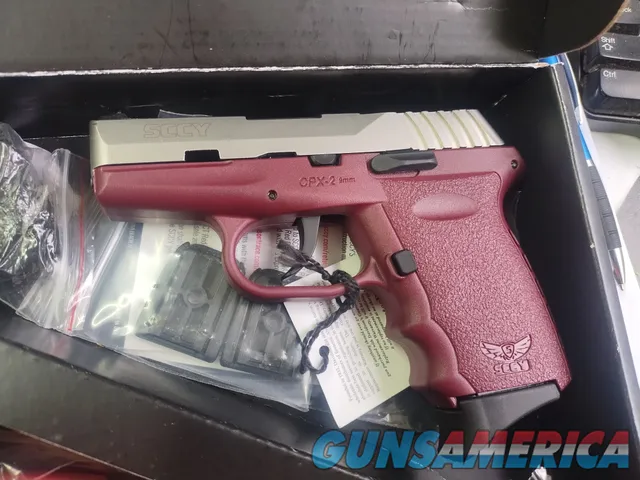 SCCY CPX-2 Gen 3 - Maroon - NEW-FFL Deal...