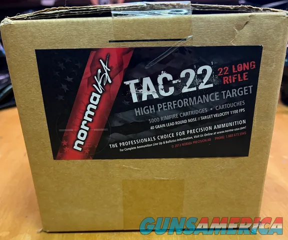 Norma TAC-22 .22LR High Performance Targ...
