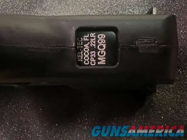 Kel-Tec CP33 .22LR 33-Round Pistol with Rail