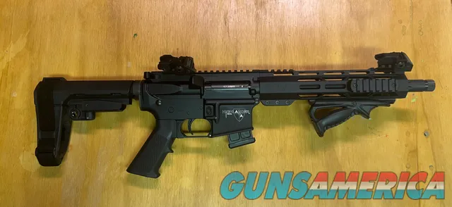Alexander Arms Highlander 17 HMR AR Pistol w/ Brace
