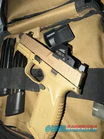 FN 509 Tactical FDE 9mm with optic and mags