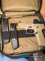 FN 509 Tactical FDE 9mm with optic and mags