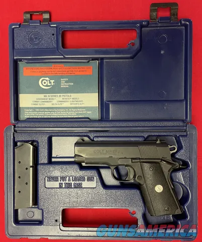 Colt MK IV Series 80 45 ACP