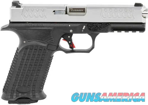 Bul Armory Axe Cleaver Striker Fired Semi-Auto Pistol 9mm Luger 4.49" Barrel 17Rd Magazines 3-Dot Dovetail Sights Serrated Si