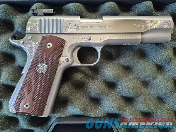 Colt Government Model 1911 .45 ACP Engra...