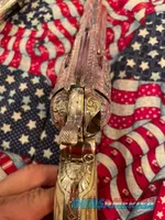 Colt Single Action Army .45 Engraved Pair with Stag Grips