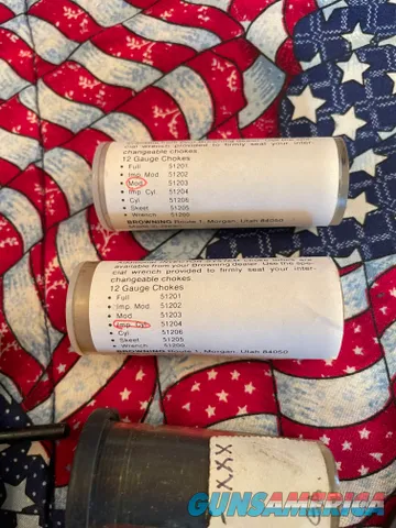Browning Choke package with tools