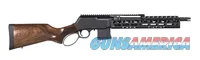 Henry Supreme Lever Action Rifle, SBR 13.7" MwMATCH-Mod2 Barrel, RPP PewView Handguard, Walnut Stock, 223/556