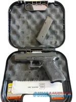 Glock 17 Gen 3 9mm Stippled grip Polymer Frame Pistol, Factory Finish, Used